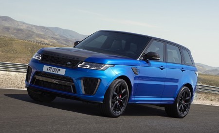 2018 Range Rover Sport SVR Front Three-Quarter Wallpapers 450x275 (17)