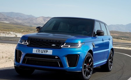 2018 Range Rover Sport SVR Front Wallpapers 450x275 (18)