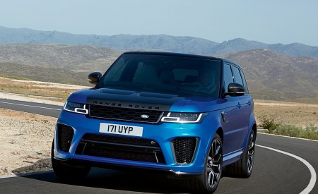 2018 Range Rover Sport SVR Front Wallpapers 450x275 (21)