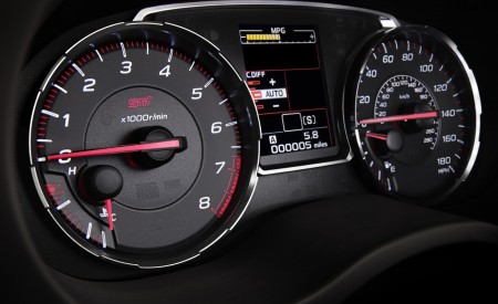 2018 Subaru WRX STI Instrument Cluster Wallpapers 450x275 (20)