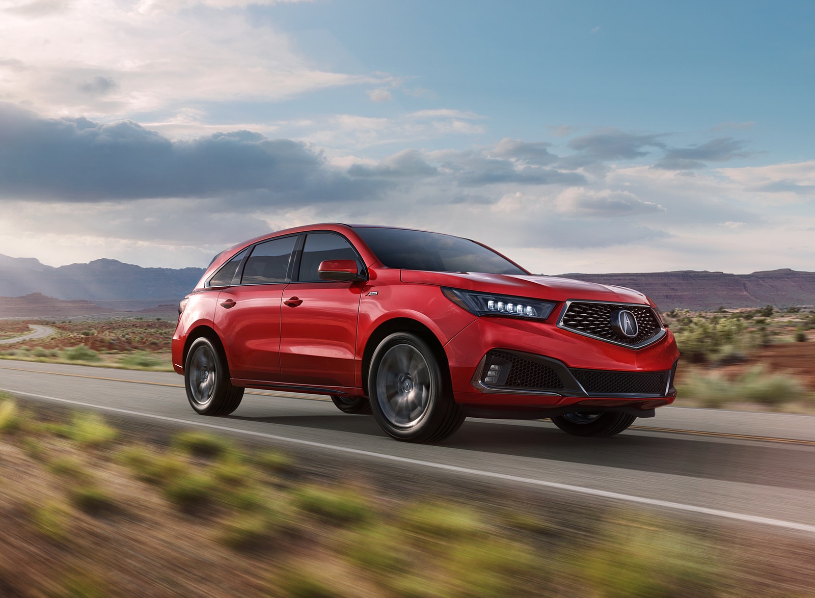 2019 Acura MDX A-Spec Front Three-Quarter Wallpapers (1)
