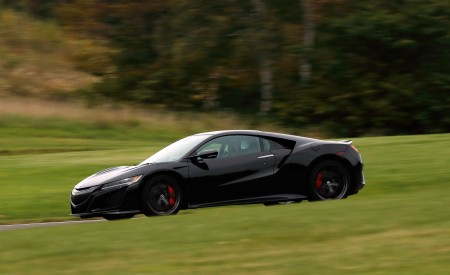 2019 Acura NSX (Color: Berlina Black) Front Three-Quarter Wallpapers 450x275 (56)