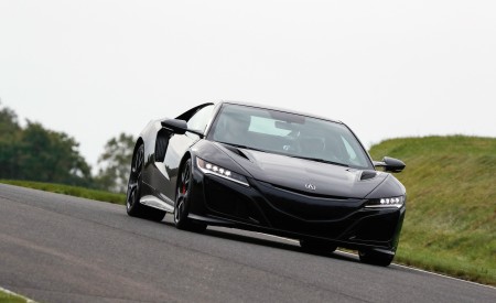 2019 Acura NSX (Color: Berlina Black) Front Wallpapers 450x275 (59)