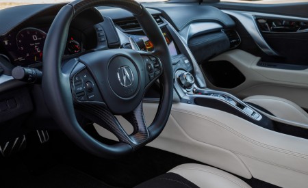 2019 Acura NSX (Color: Curva Red) Interior Cockpit Wallpapers 450x275 (13)