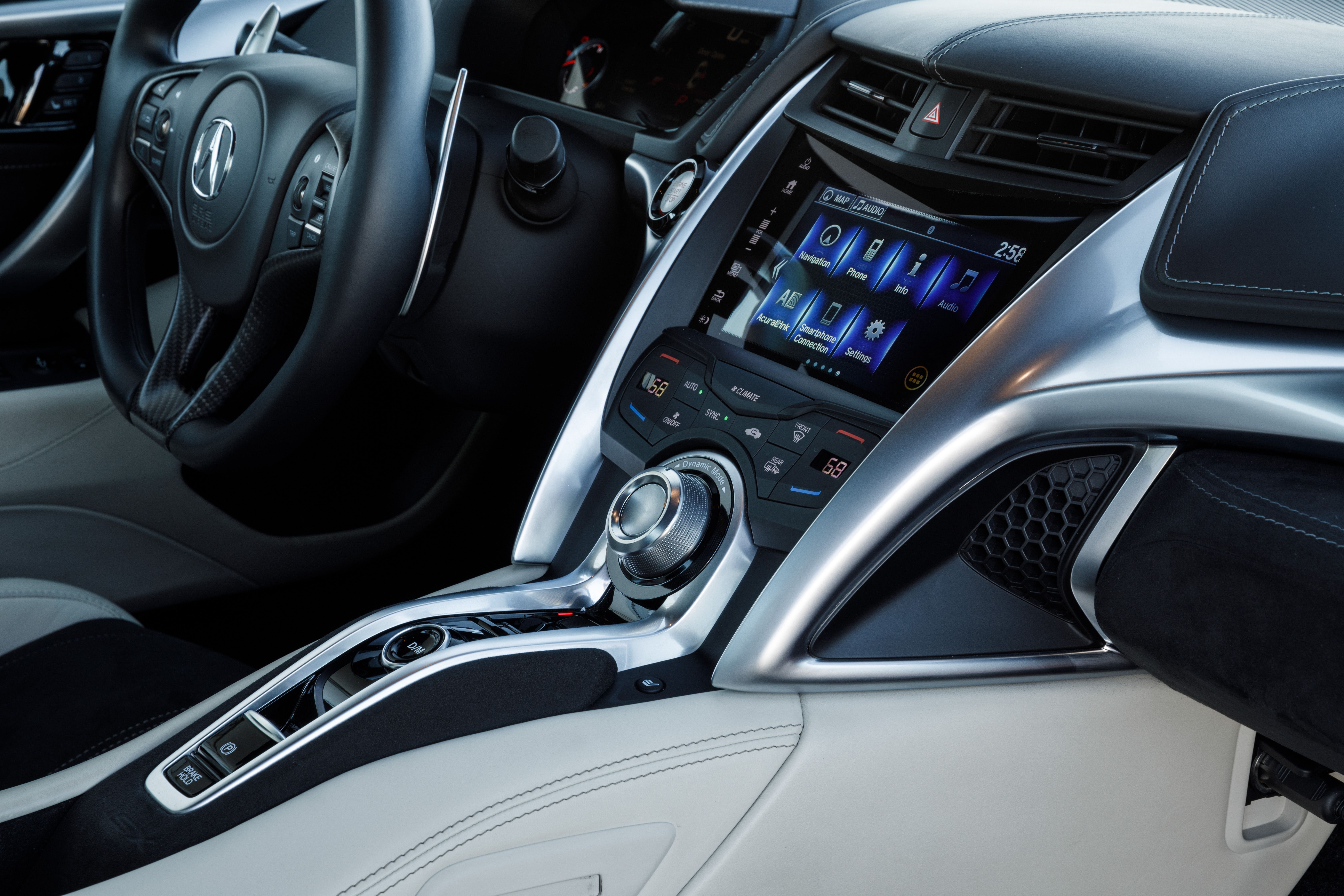 2019 Acura NSX (Color: Curva Red) Interior Detail Wallpapers (14)