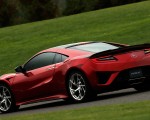 2019 Acura NSX (Color: Curva Red) Rear Three-Quarter Wallpapers 150x120
