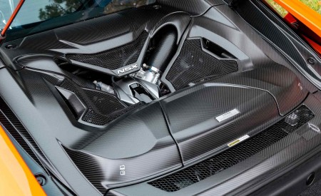 2019 Acura NSX (Color: Thermal Orange Pearl) Engine Wallpapers 450x275 (48)