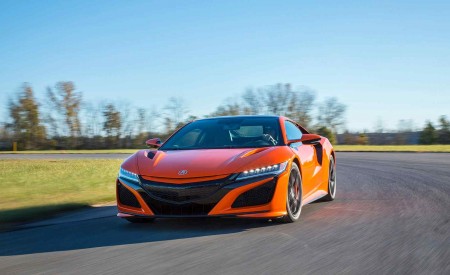 2019 Acura NSX (Color: Thermal Orange Pearl) Front Wallpapers 450x275 (19)