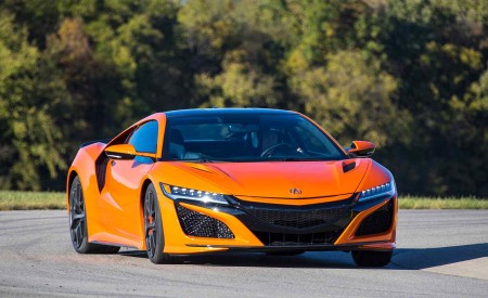 2019 Acura NSX (Color: Thermal Orange Pearl) Front Wallpapers 450x275 (27)