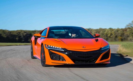 2019 Acura NSX (Color: Thermal Orange Pearl) Front Wallpapers 450x275 (20)