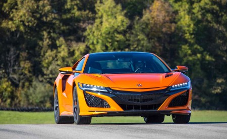 2019 Acura NSX (Color: Thermal Orange Pearl) Front Wallpapers 450x275 (30)