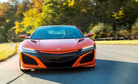 2019 Acura NSX (Color: Thermal Orange Pearl) Front Wallpapers 450x275 (21)