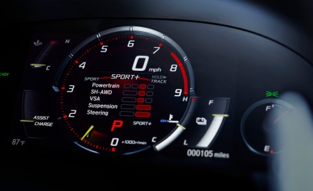 2019 Acura NSX Digital Instrument Cluster Wallpapers 450x275 (107)