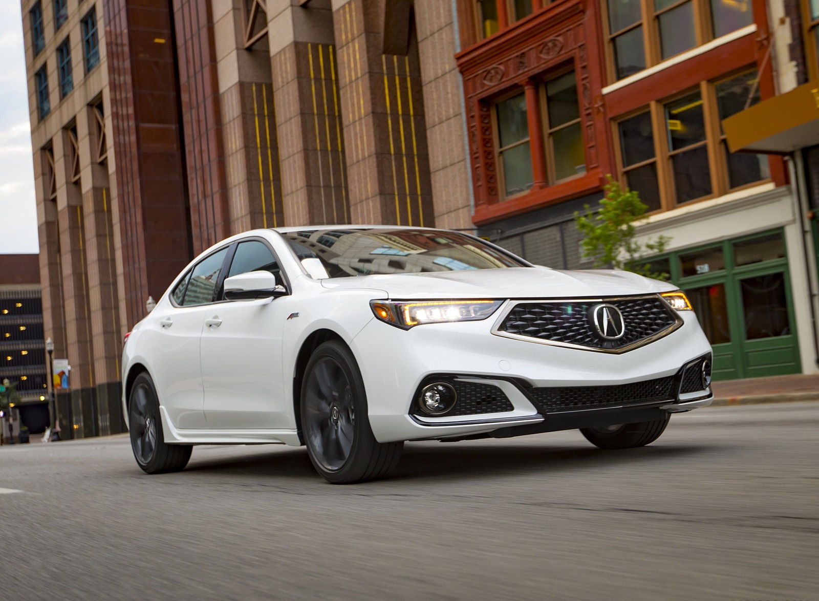 2019 Acura TLX A-Spec SH-AWD Front Three-Quarter Wallpapers (8)