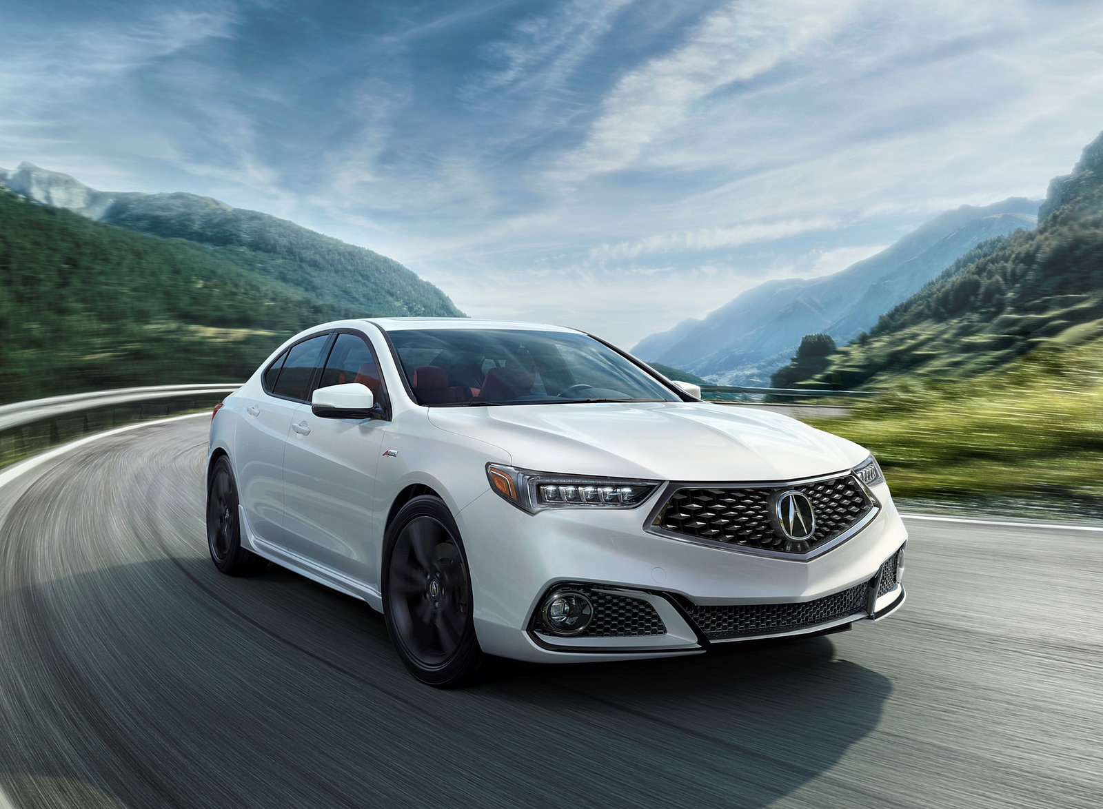 2019 Acura TLX A-Spec SH-AWD Front Three-Quarter Wallpapers (2)