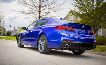 2019 Acura TLX A-Spec SH-AWD Rear Three-Quarter Wallpapers 450x275 (35)