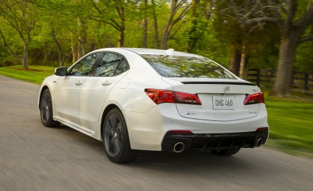 2019 Acura TLX A-Spec SH-AWD Rear Three-Quarter Wallpapers 450x275 (25)
