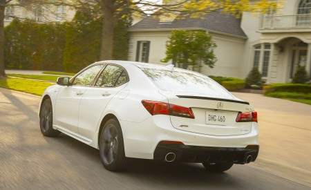2019 Acura TLX A-Spec SH-AWD Rear Three-Quarter Wallpapers 450x275 (24)