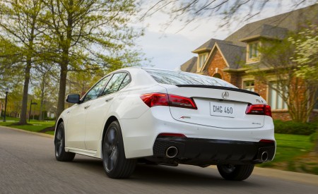 2019 Acura TLX A-Spec SH-AWD Rear Three-Quarter Wallpapers 450x275 (23)