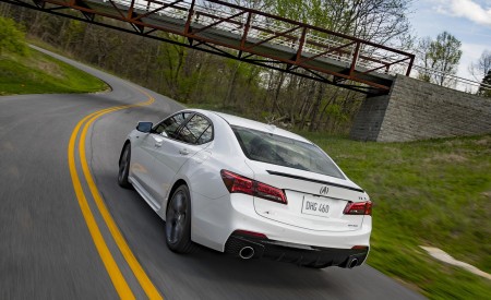 2019 Acura TLX A-Spec SH-AWD Rear Three-Quarter Wallpapers 450x275 (12)