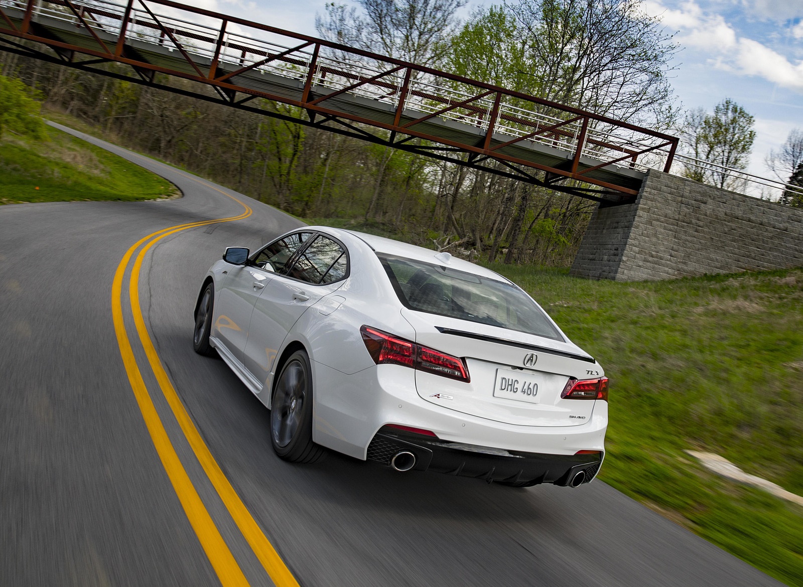 2019 Acura TLX A-Spec SH-AWD Rear Three-Quarter Wallpapers (12)