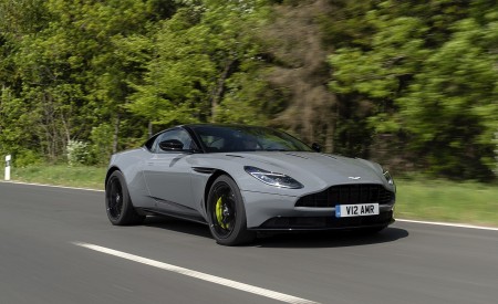 2019 Aston Martin DB11 AMR (Color: China Grey) Front Three-Quarter Wallpapers 450x275 (18)