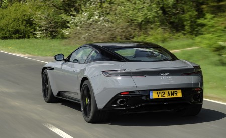 2019 Aston Martin DB11 AMR (Color: China Grey) Rear Three-Quarter Wallpapers 450x275 (30)