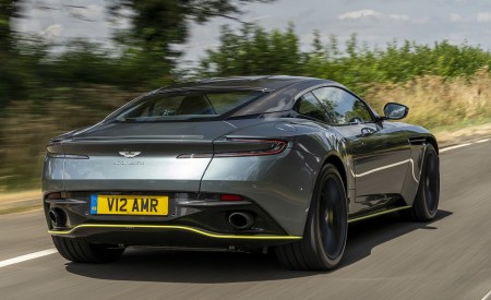 2019 Aston Martin DB11 AMR (UK-Spec) Rear Three-Quarter Wallpapers 450x275 (51)