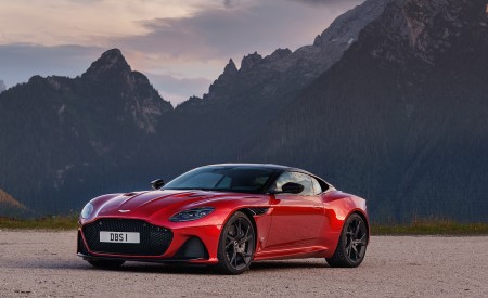 2019 Aston Martin DBS Superleggera (Color: Hyper Red) Front Three-Quarter Wallpapers 450x275 (35)