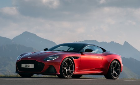 2019 Aston Martin DBS Superleggera (Color: Hyper Red) Front Three-Quarter Wallpapers 450x275 (34)