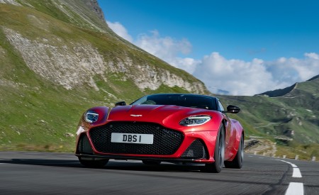 2019 Aston Martin DBS Superleggera (Color: Hyper Red) Front Wallpapers 450x275 (20)