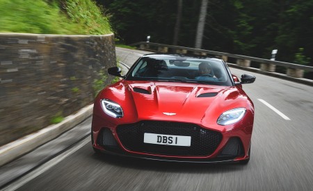 2019 Aston Martin DBS Superleggera (Color: Hyper Red) Front Wallpapers 450x275 (19)