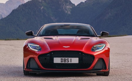 2019 Aston Martin DBS Superleggera (Color: Hyper Red) Front Wallpapers 450x275 (29)