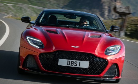 2019 Aston Martin DBS Superleggera (Color: Hyper Red) Front Wallpapers 450x275 (16)