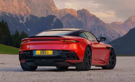 2019 Aston Martin DBS Superleggera (Color: Hyper Red) Rear Wallpapers 450x275 (39)