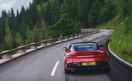 2019 Aston Martin DBS Superleggera (Color: Hyper Red) Rear Wallpapers 450x275 (27)