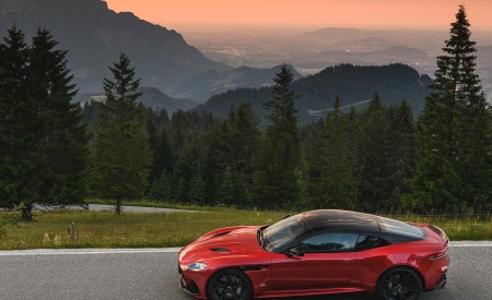 2019 Aston Martin DBS Superleggera (Color: Hyper Red) Side Wallpapers 450x275 (38)