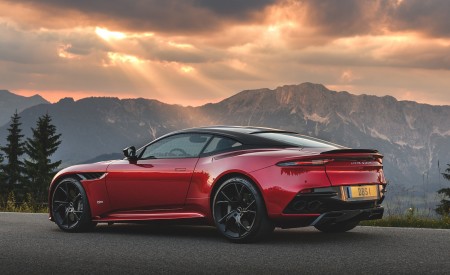 2019 Aston Martin DBS Superleggera (Color: Hyper Red) Side Wallpapers 450x275 (37)