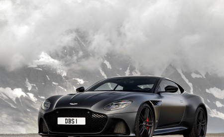 2019 Aston Martin DBS Superleggera Satin Xenon Grey Front Three-Quarter Wallpapers 450x275 (75)