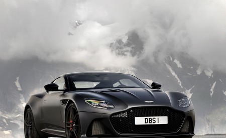 2019 Aston Martin DBS Superleggera Satin Xenon Grey Front Three-Quarter Wallpapers 450x275 (74)