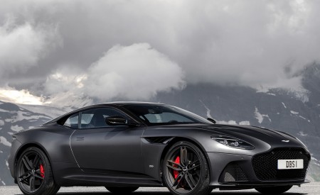 2019 Aston Martin DBS Superleggera Satin Xenon Grey Front Three-Quarter Wallpapers 450x275 (73)