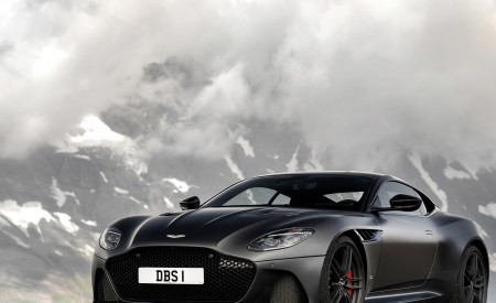2019 Aston Martin DBS Superleggera Satin Xenon Grey Front Three-Quarter Wallpapers 450x275 (70)