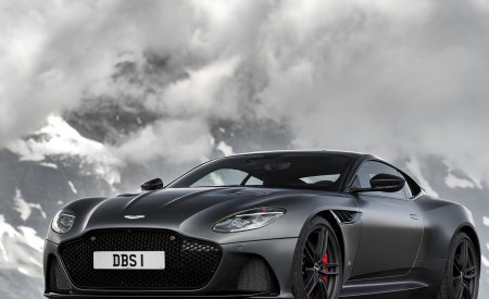 2019 Aston Martin DBS Superleggera Satin Xenon Grey Front Three-Quarter Wallpapers 450x275 (72)