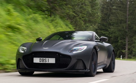 2019 Aston Martin DBS Superleggera Satin Xenon Grey Front Wallpapers 450x275 (60)
