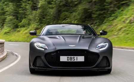 2019 Aston Martin DBS Superleggera Satin Xenon Grey Front Wallpapers 450x275 (56)