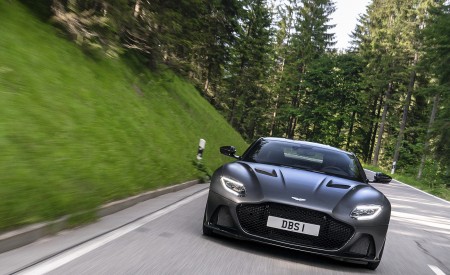 2019 Aston Martin DBS Superleggera Satin Xenon Grey Front Wallpapers 450x275 (57)