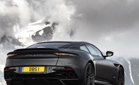 2019 Aston Martin DBS Superleggera Satin Xenon Grey Rear Wallpapers 450x275 (77)