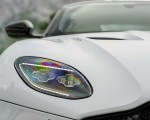 2019 Aston Martin DBS Superleggera White Stone Headlight Wallpapers 150x120