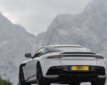 2019 Aston Martin DBS Superleggera White Stone Rear Three-Quarter Wallpapers 150x120