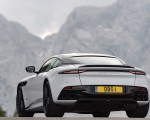 2019 Aston Martin DBS Superleggera White Stone Rear Three-Quarter Wallpapers 150x120
